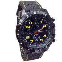 Silicone Sport Wristwatch  for Men