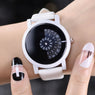 New Camera Concept Creative Design Wristwatch For Men Leather Round Quartz Analog Casual Watch