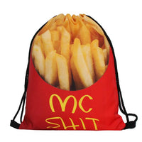 new fries 3D Printing Backpack for Travel - sparklingselections