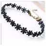 Vintage Collier Love Flower Necklace Choker For Women