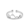 Cute Mountains Shaped Ring for All (Adjustable)