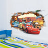 Removable Cars Pattern 3D Wall Sticker for kids room