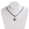 Retro Stainless Steel Eiffel Tower Unisex Pendant Necklace