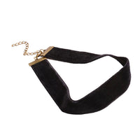 Punk Black Velvet Choker Necklace For Women