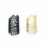 Atmospheric Hollow Lace Metal Ring for Women (JZ120 )