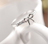 Imitation Bowknot Ring for Women