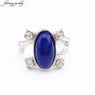 Classic Design Blue Stone Ring For Women