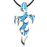 Alloy metal Flame Unisex Pendant Necklace