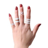 4PCS set of Mid knuckle Vintage Punk Carved Lucky Rings for Women