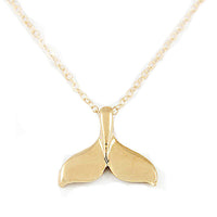 Whale Tail Pendant Necklace for Women (VN396)