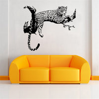 tiger Black PVC Wall Stickers for Home Decor