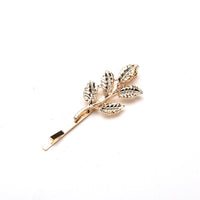 Gold Leaf Design Hairpin for girl