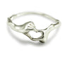 Gold and Silver Plated Cute Love Rings for Women