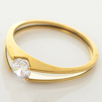 Stainless steel Crystal Rings for Women (316L)