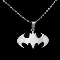 Stainless Steel Bat Pendant Necklaces For Men (N0006)