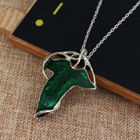 Lord Of The Elven Leaf  Alloy Pendant Necklace for Men