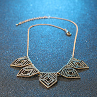 Vintage 5 Star Turkey Pendant Necklace For Women