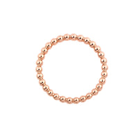 Full Beaded Wire Skinny Ring for Women (R033)