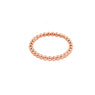 Full Beaded Wire Skinny Ring for Women (R033)