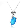 Chronicles Yuna Faceted Crystal Necklaces Pendants for Women