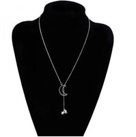 Ball Star Moon Pendant  Necklace for Women