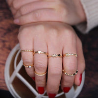 Fashion Multi-Element Arrow Combination Of Seven Sets Of Ring - sparklingselections