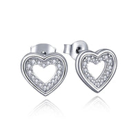 Stylish Real Silver Stud Women Earrings - sparklingselections