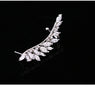 Silver Needle Angel Wings Stud Earrings For Women