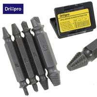 4PCS/Set Double Side Damaged Screw Extractor Drill Bits - sparklingselections