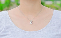 Dolphin Ball Animal Pendant Necklace - sparklingselections