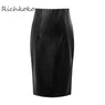 new Fashion Women Solid Black Skirt size sml