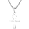 Gold Color Stainless Steel Pendant Necklace