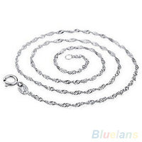 Wintersweet Rhinestone Chain Pendant Jewelry Necklace (1S67 6OX9)