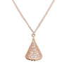 Gold-color Hollow Magic Cloak Alloy Pendant Necklace for Women