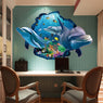 PVC Dolphin Sea Scenes Window Removable Wall Sticker