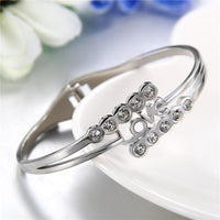 Crystal Stainless Steel Bracelets & Bangles - sparklingselections