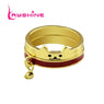 2pcs/set Punk Rock Style Enamel Cat Finger Rings For Women (adjustable)