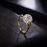 Big Crystal Stone Zircon Wedding Ring for Women