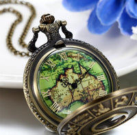 Zodiac Bronze Vintage Pocket Watch - sparklingselections