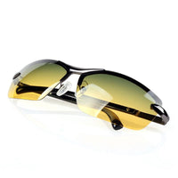 men Polarized day and night sunglasses