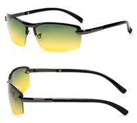 men Polarized day and night sunglasses