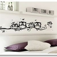 Owl Butterfly Wall Sticker for home decor