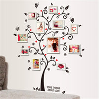 DIY Family Photo Frame Tree Home Decor Living Room Bedroom Wall Sticker