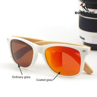 New Luxury Coated Bamboo Wood Holder Polarized Sunglasses - sparklingselections