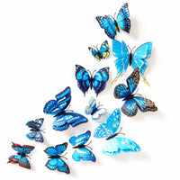 3D PVC Home Decor Butterfly Wall Stickers