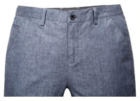 New Men Summer Linen Cotton Casual Pants Blue Grey size 30323436 - sparklingselections