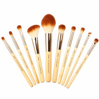 Beauty Bamboo Professional Makeup Brushes Set 10 Pcs - sparklingselections