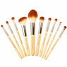 Beauty Bamboo Professional Makeup Brushes Set 10 Pcs