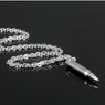 Titanium Stainless Steel Bullet Pendants Necklace Men Women Jewelry Color-silver, gold, black hot sale - 2020