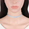 PU Leather Gothic Maxi Statement Necklace For Woman